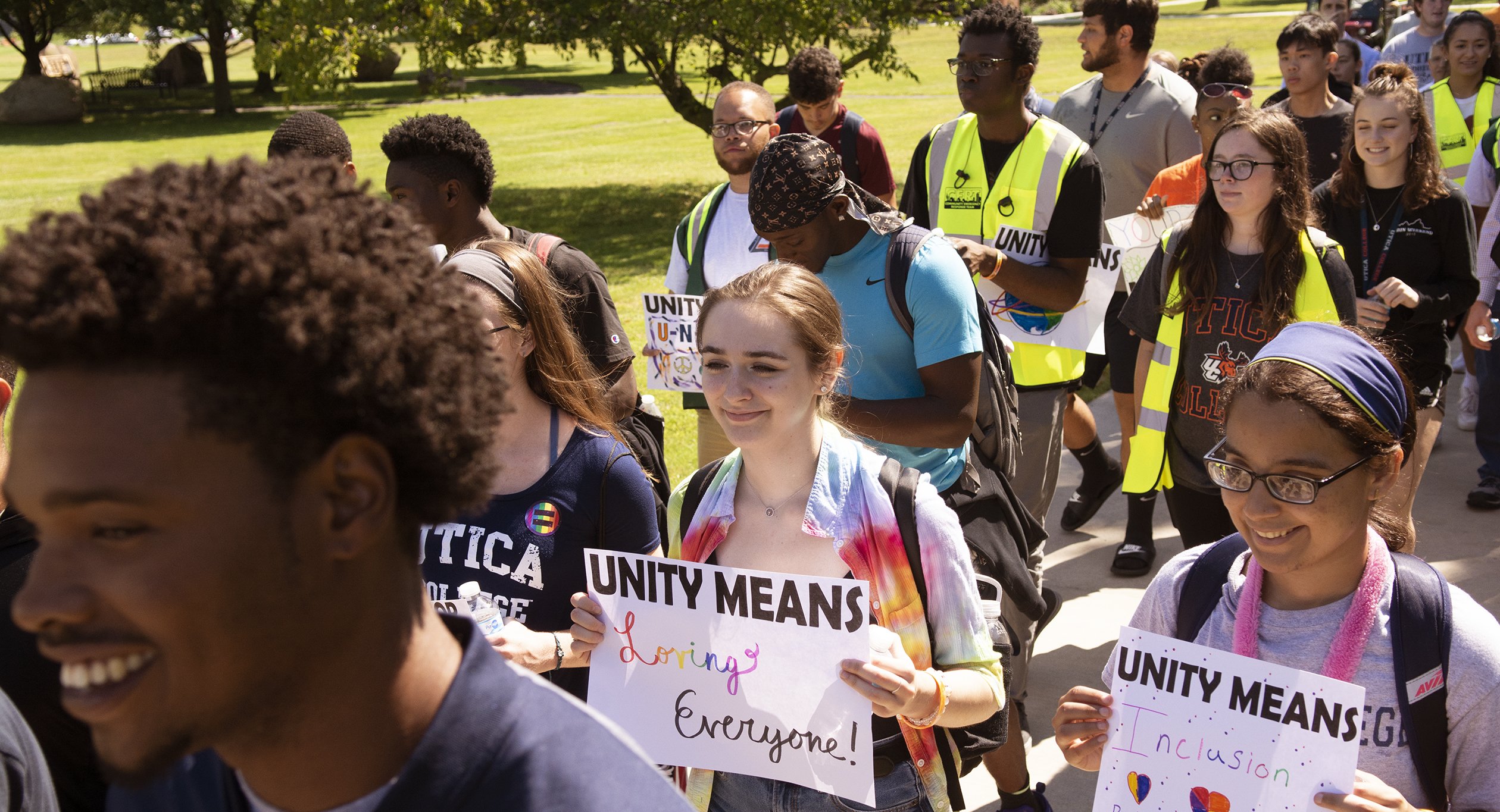 Unity Walk at Utica College