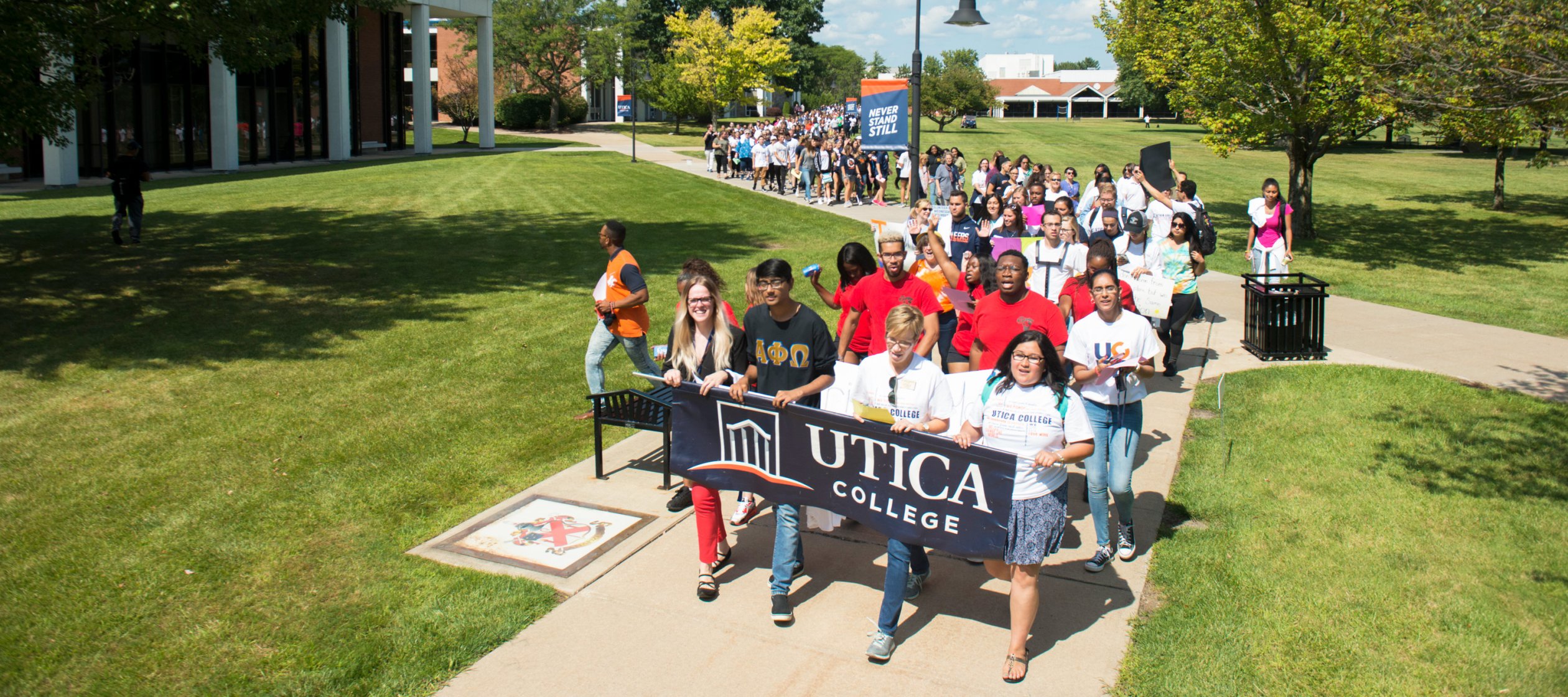 Unity Walk at Utica College