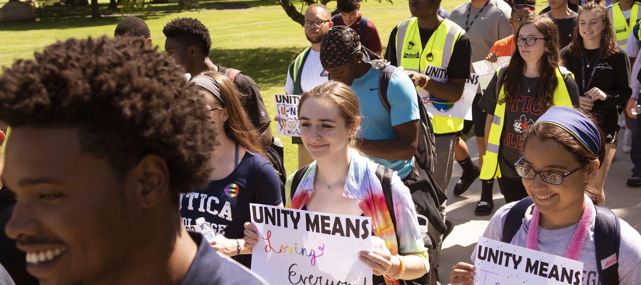 Unity Walk at Utica College