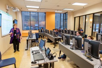 Trading Room at the Robert Brvenik Center