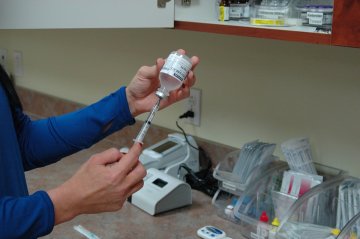 Nurse Syringe Vaccine Shot Health POD Drill 