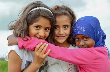 Refugee children