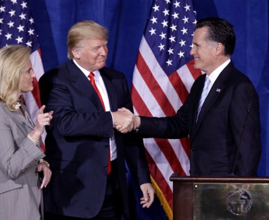 Romney and Trump AP - Luke Perry article