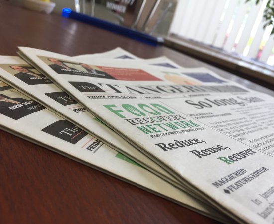 The Tangerine newspaper 01
