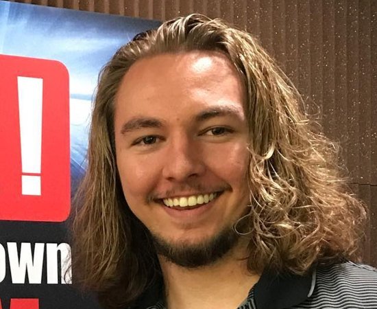 Steve Dwyer 20 in Radio Studio of Talk of the Town