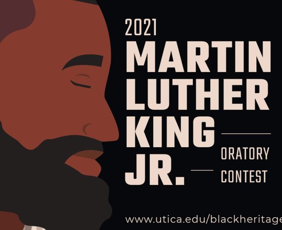 Illustrated graphic for MLK 2021 Oratory contest.