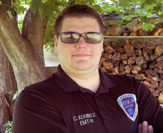 Colby Kusinitz '23, Captain of UC EMS