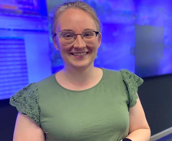Michelle Collver '13, a lead crime analyst at the Mohawk Valley Crime Analysis Center.