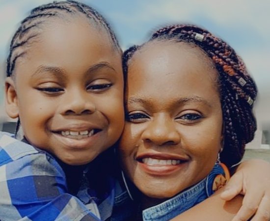 Tameka Smart 04 with son Marley.