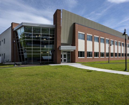 Exterior view of Science Center in Summer 2021.