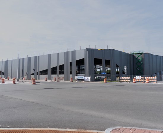 The Nexus Center Sports Complex under construction in June 2022.