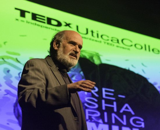 Professor Theodore Orlin gives a TED Talk in 2015