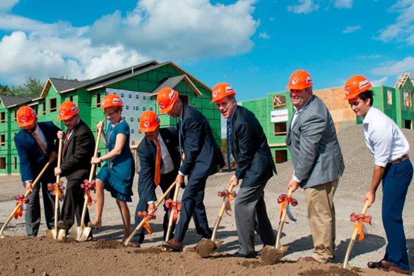 Breaking Ground on Pioneer Village