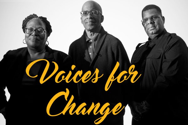 Voice of Change - Ronald Spratling 71, Janice Miles 74, Oliver Perry 74