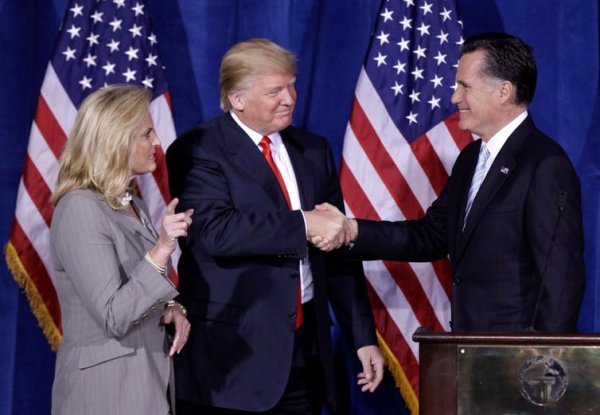 Romney and Trump AP - Luke Perry article