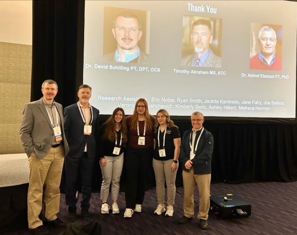 PT Students and faculty present at American Physical Therapy Association Conference 2024.