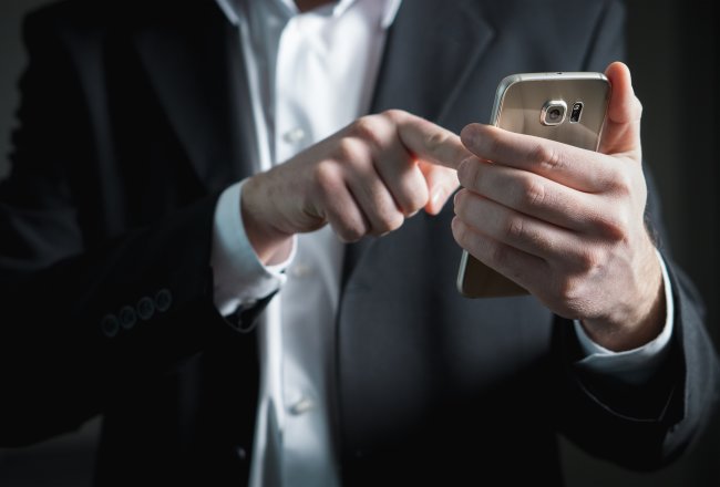 Smartphone Marketing Social Media technology generic
