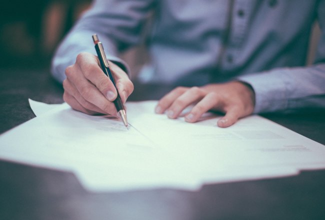 Writing Pen Paper Form generic