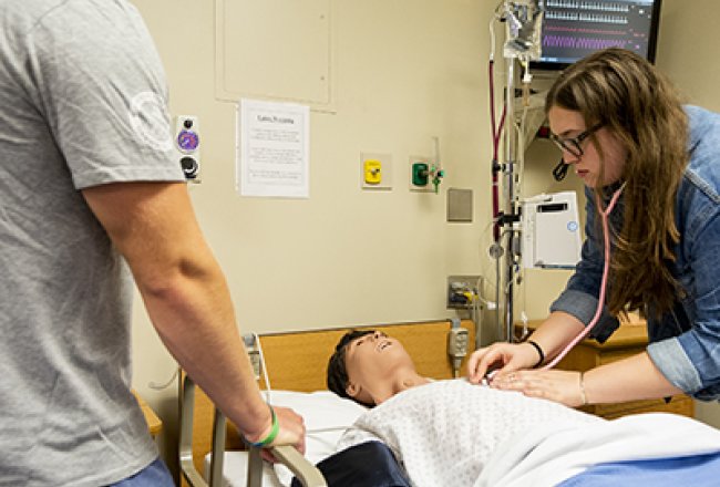 Dr. Albert and Gloria Shaheen Nursing Lab