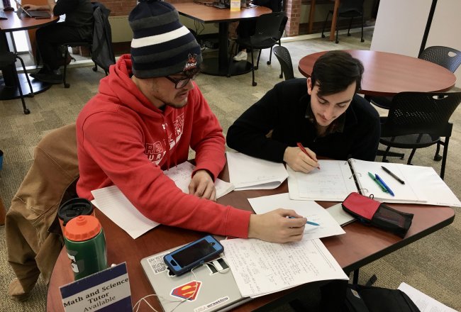 Students Tutoring Math and Science 02-2020