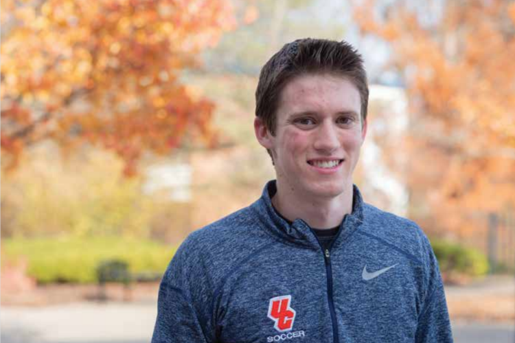 By analyzing pages and pages of health data, biology student Zackery Caporale ’21 is searching for patterns that may unlock some of the mystery surrounding lung cancer.