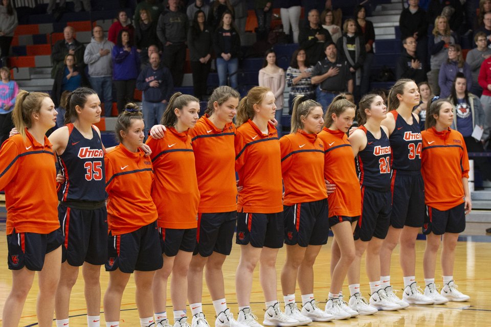 Utica College Women's Basketball team