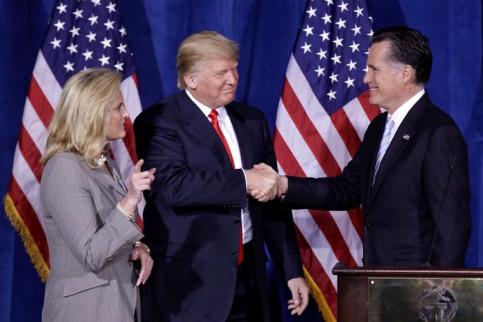 Romney and Trump AP - Luke Perry article