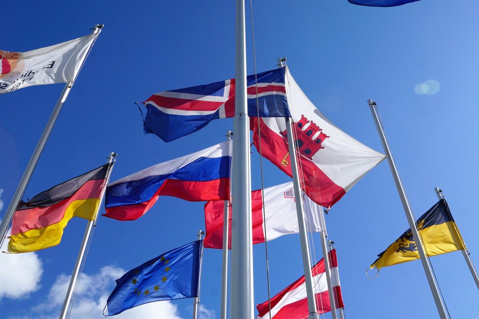 International Flags Study Abroad