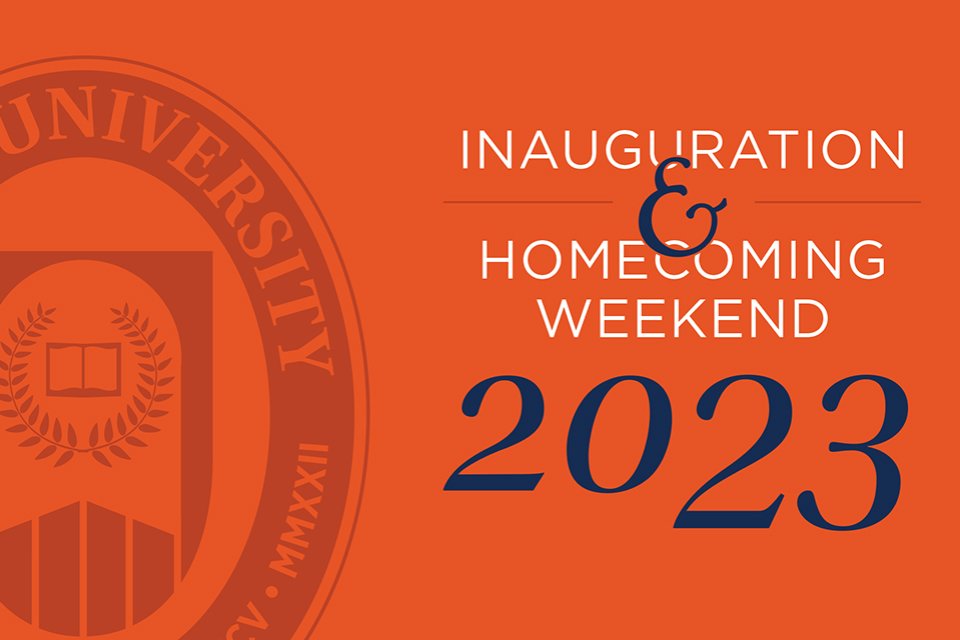 Inauguration & Homecoming Weekend