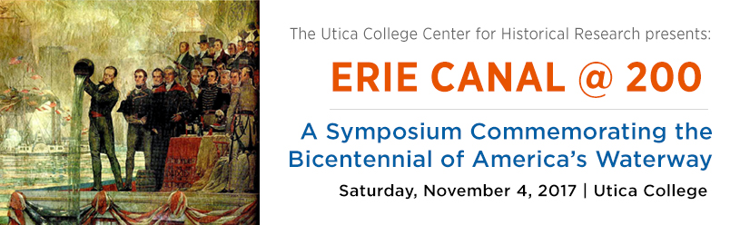 Schedule - Erie Canal at 200 Symposium